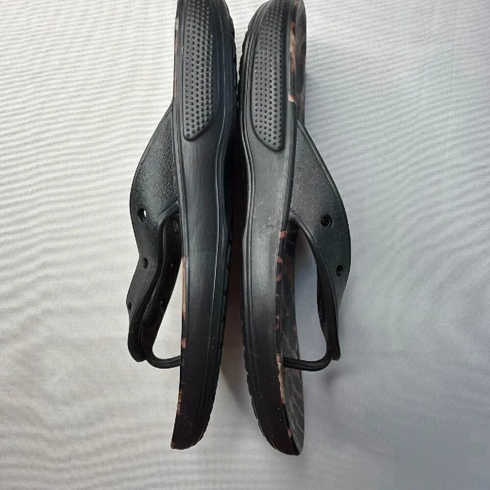 Crocs Animal Remix Iconic Comfort Thong Unisex Men’s 10 Woman’s 12